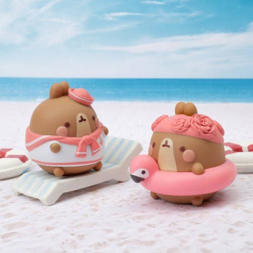 Molang’s Summer Vacation Ver.2 – Random Blind Box Figure - OVERRATED
