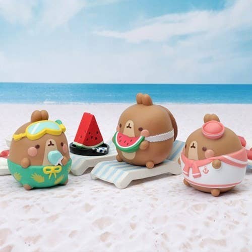 Molang’s Summer Vacation Ver.2 – Random Blind Box Figure - OVERRATED