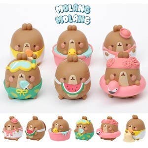 Molang’s Summer Vacation Ver.2 – Random Blind Box Figure - OVERRATED