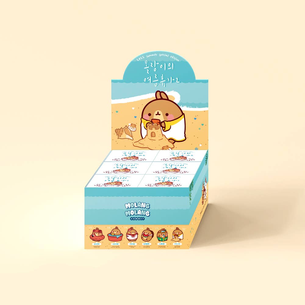 Molang’s Summer Vacation Ver.2 – Random Blind Box Figure - OVERRATED