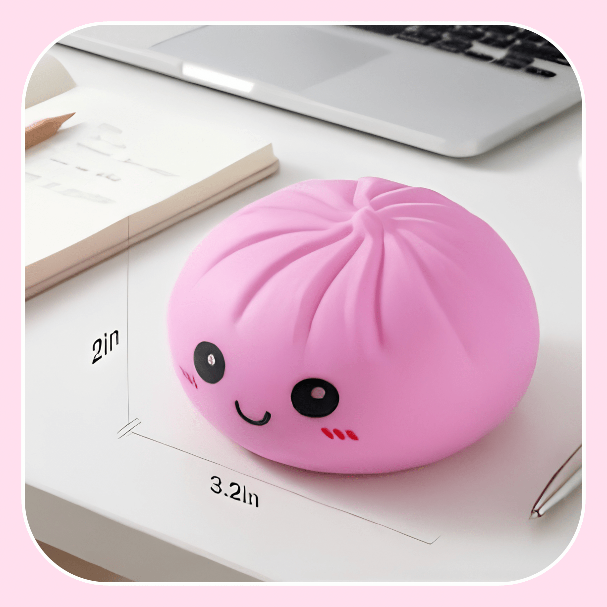 Kawaii squishy toy mystery dumpling collection cute desk toy - Overrated Korean Beauty & More