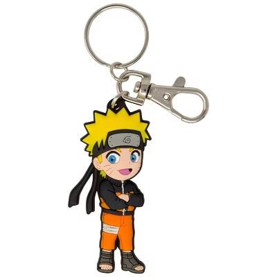 Anime keychain display Naruto Kakashi character collectible - Overrated Korean Beauty & More