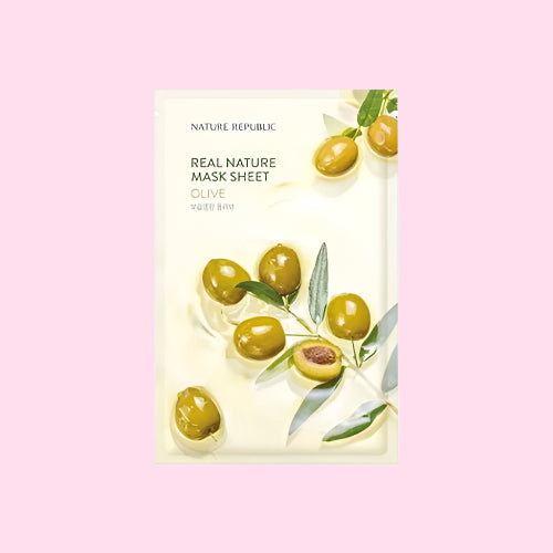 Nature Republic Real Nature Olive Mask Sheet - OVERRATED