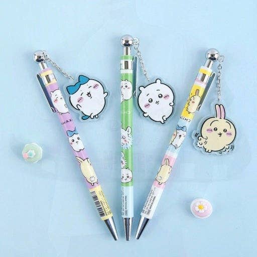 NEW! Chiikawa Mascot Mechanical Pencil – With Dangling Charm - OVERRATED