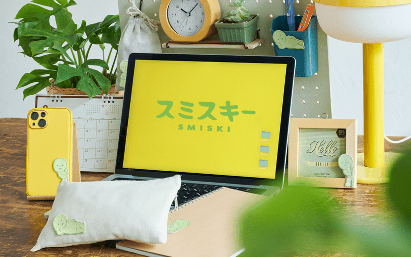 Smiski sticker embroidery patch size and material details - Overrated Korean Beauty & More