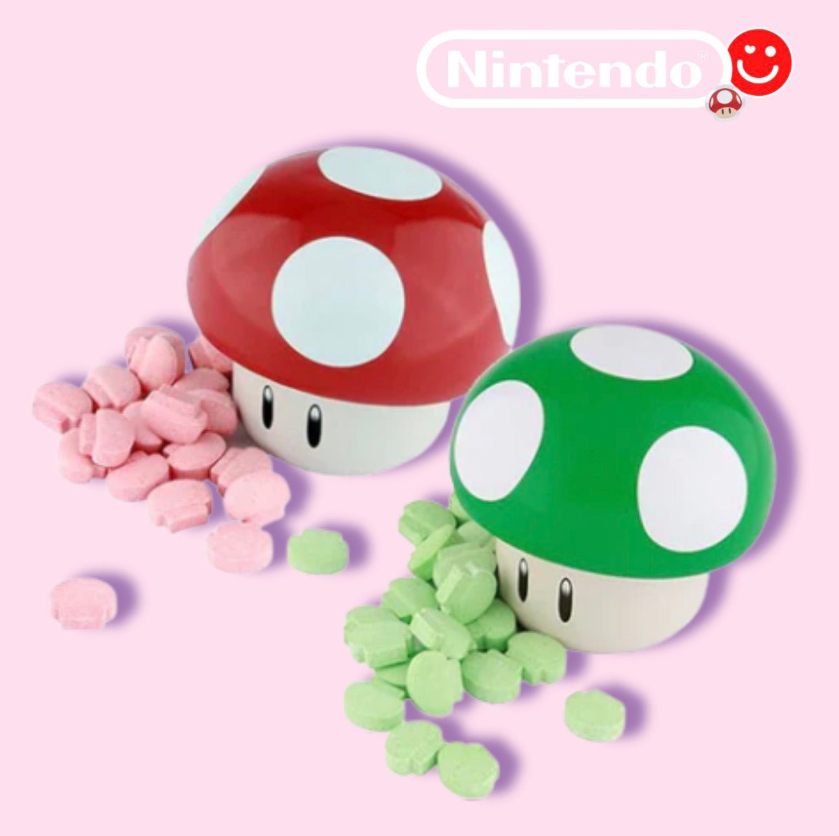 Nintendo Mushroom Sours - OVERRATED