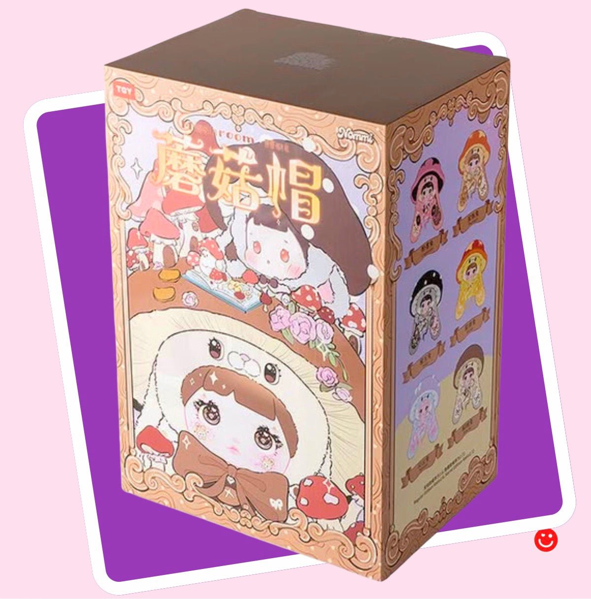 NOMMI 400% V2 Mushroom Hat Plush Series Blind Box - OVERRATED