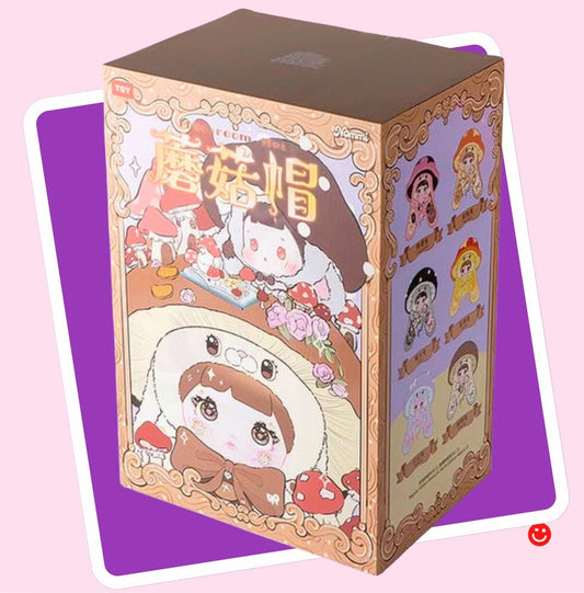 NOMMI 400% V2 Mushroom Hat Plush Series Blind Box - OVERRATED