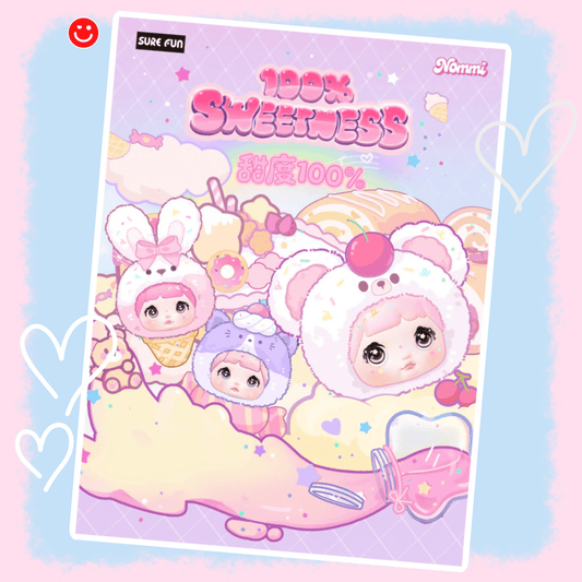 Nommi Glutinous Rice 100% Sweetness Series Plush Blind Box - OVERRATED