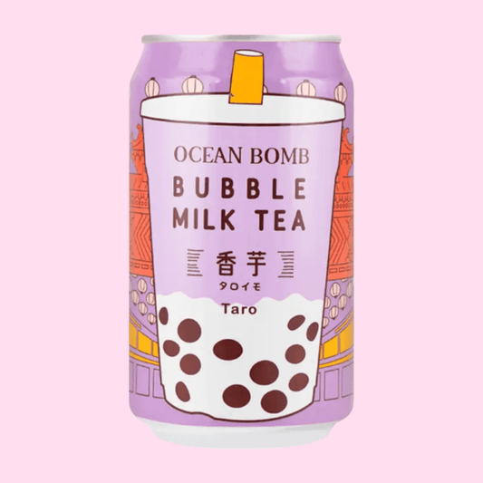 Ocean Bomb Taro Bubble Milk Tea - OVERRATED