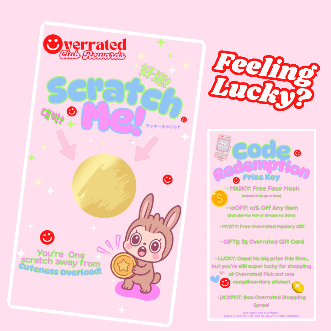 Official Overrated Lucky Scratch - Off! - OVERRATED
