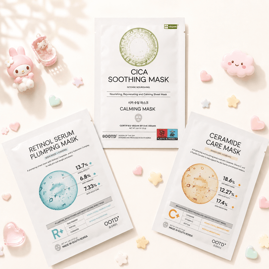 OOTD Korean Vegan Sheet Mask - OVERRATED