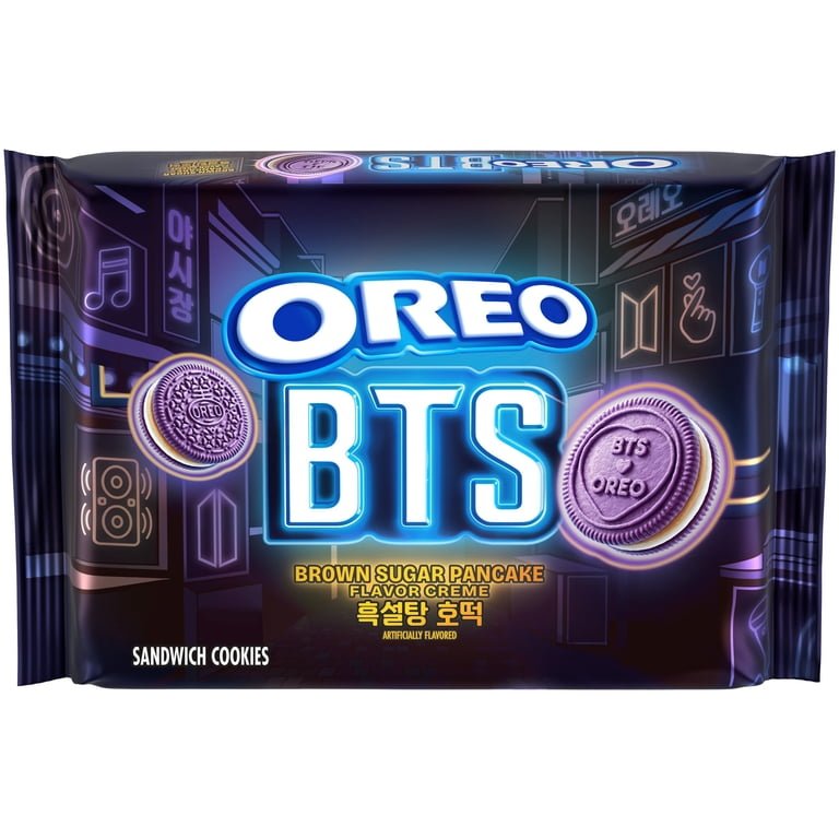 OREO BTS Sandwich Cookies, Limited Edition, 10.68 oz - OVERRATED