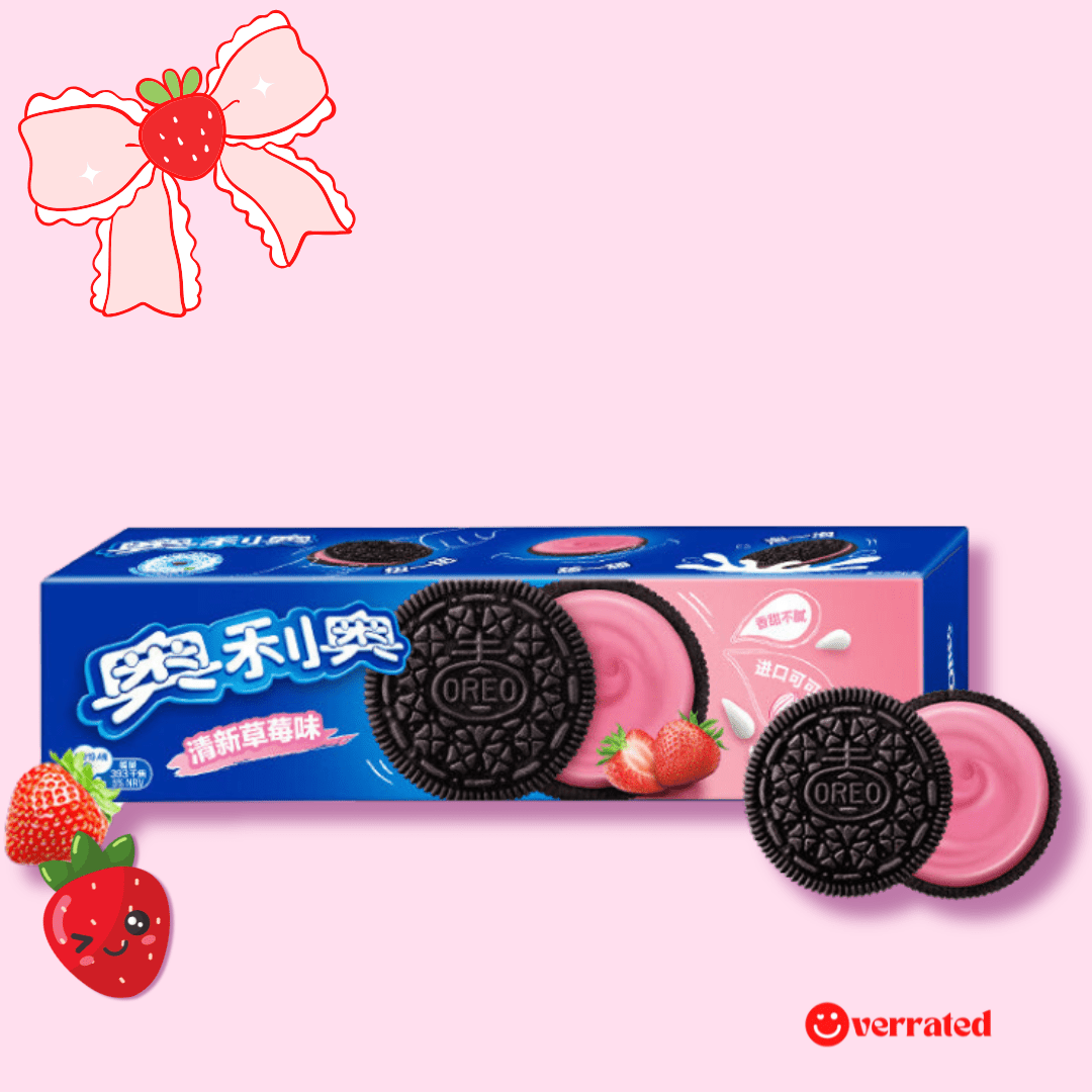 Oreo Strawberry Cream Cookies - OVERRATED