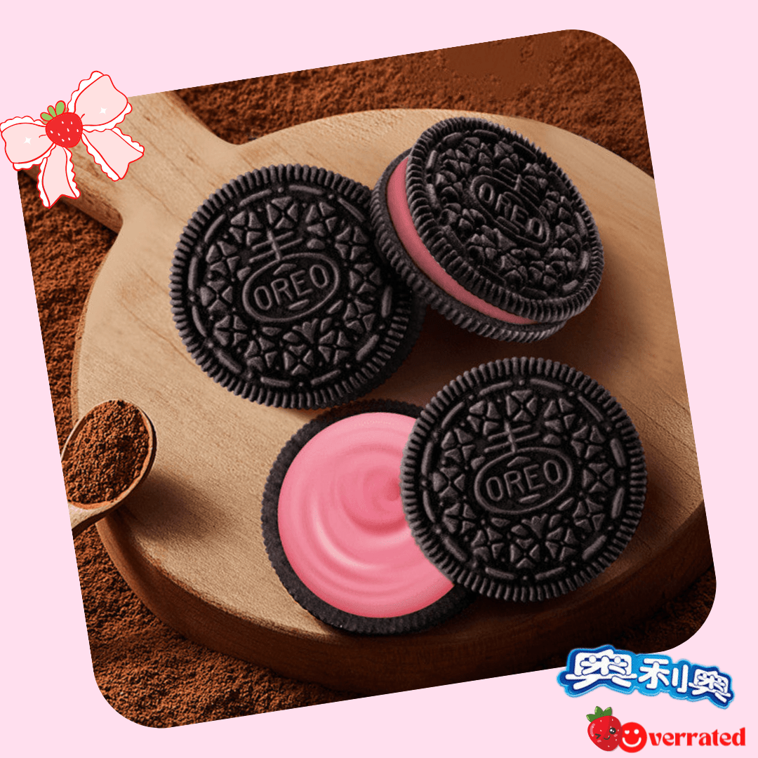 Oreo Strawberry Cream Cookies - OVERRATED