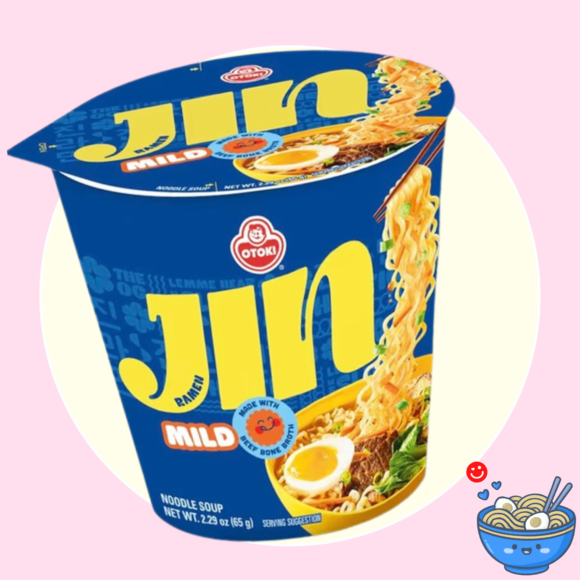 OTOKI Jin Ramen Mild BTS Edition Soup Cup - OVERRATED