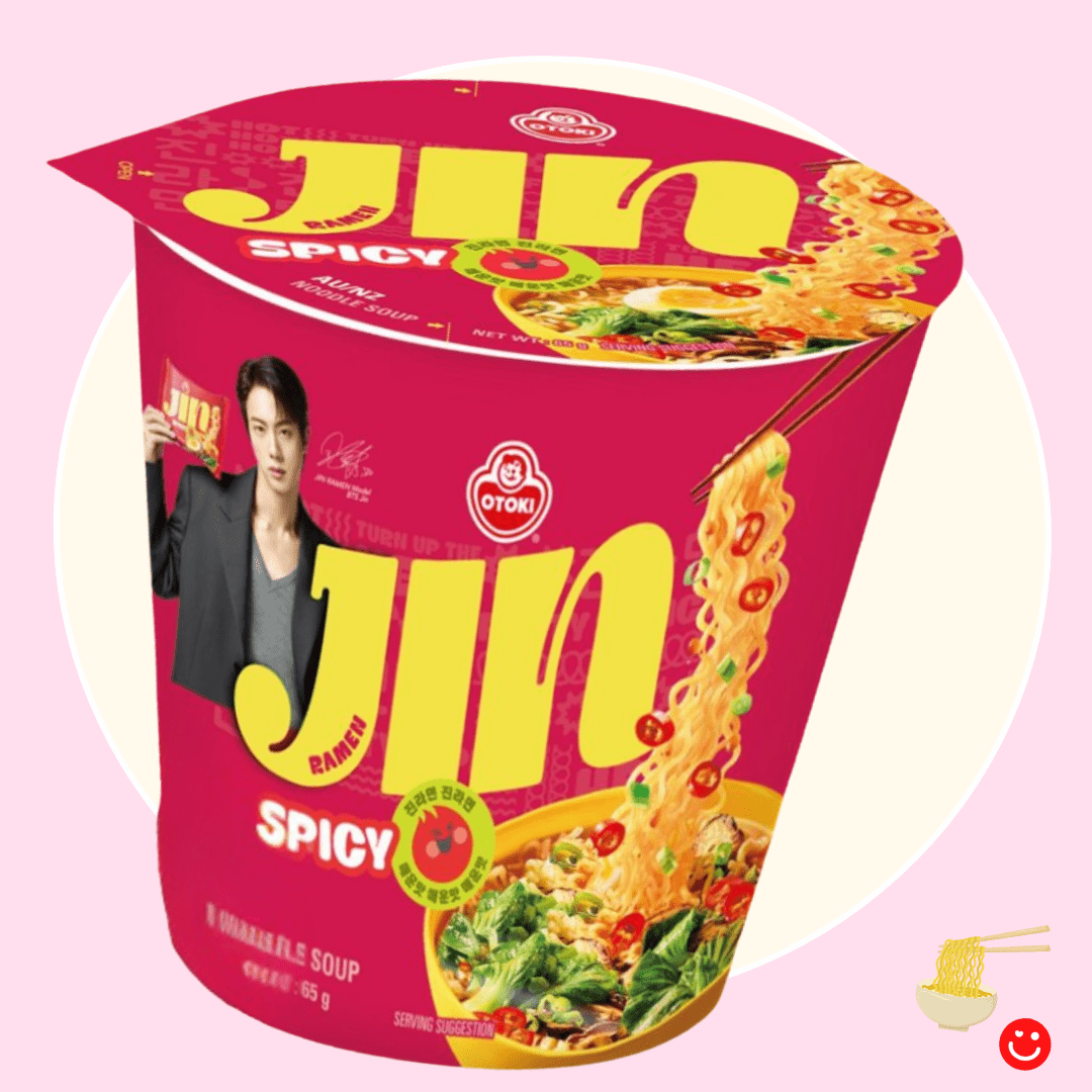 OTOKI Jin Ramen Spicy BTS Edition Soup Cup - OVERRATED