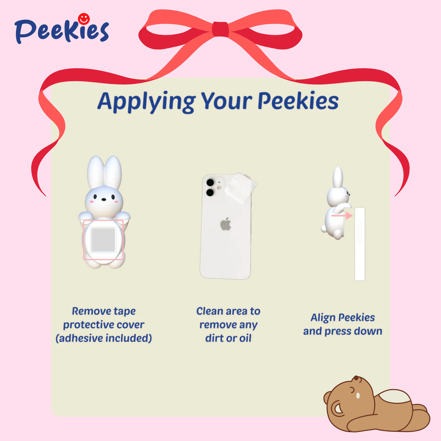 Peekies Bear Charm - OVERRATED