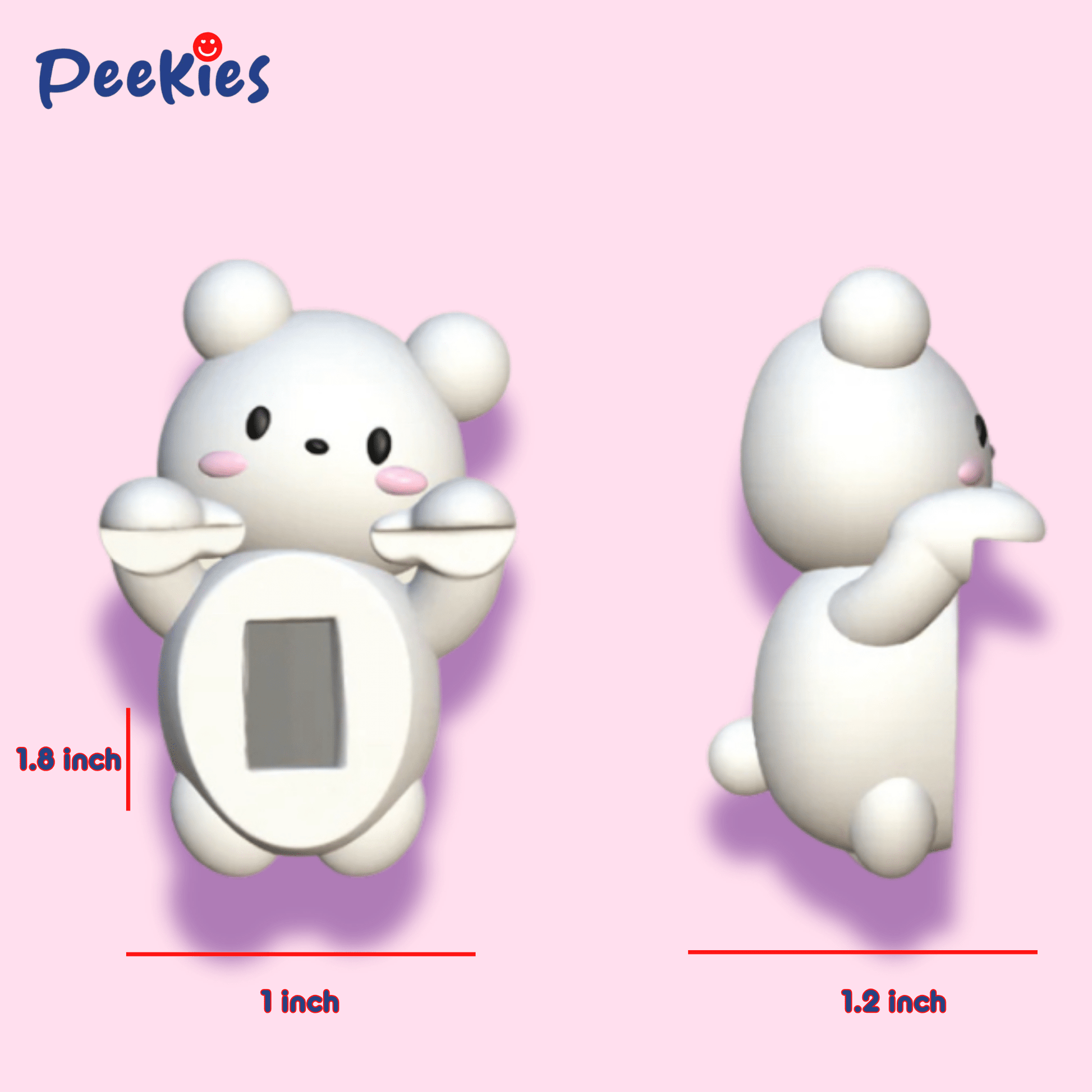 Peekies Bear Charm - OVERRATED