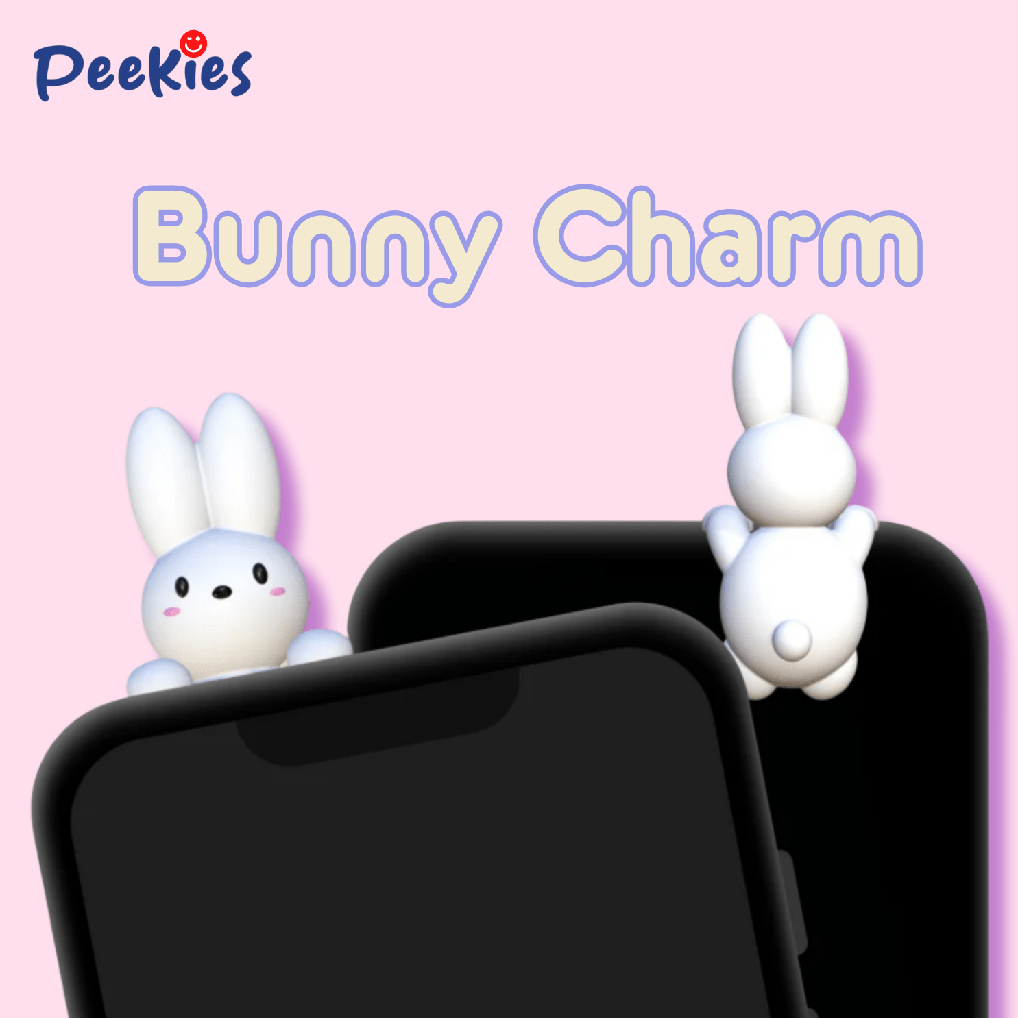 Peekies Bunny Charm - OVERRATED