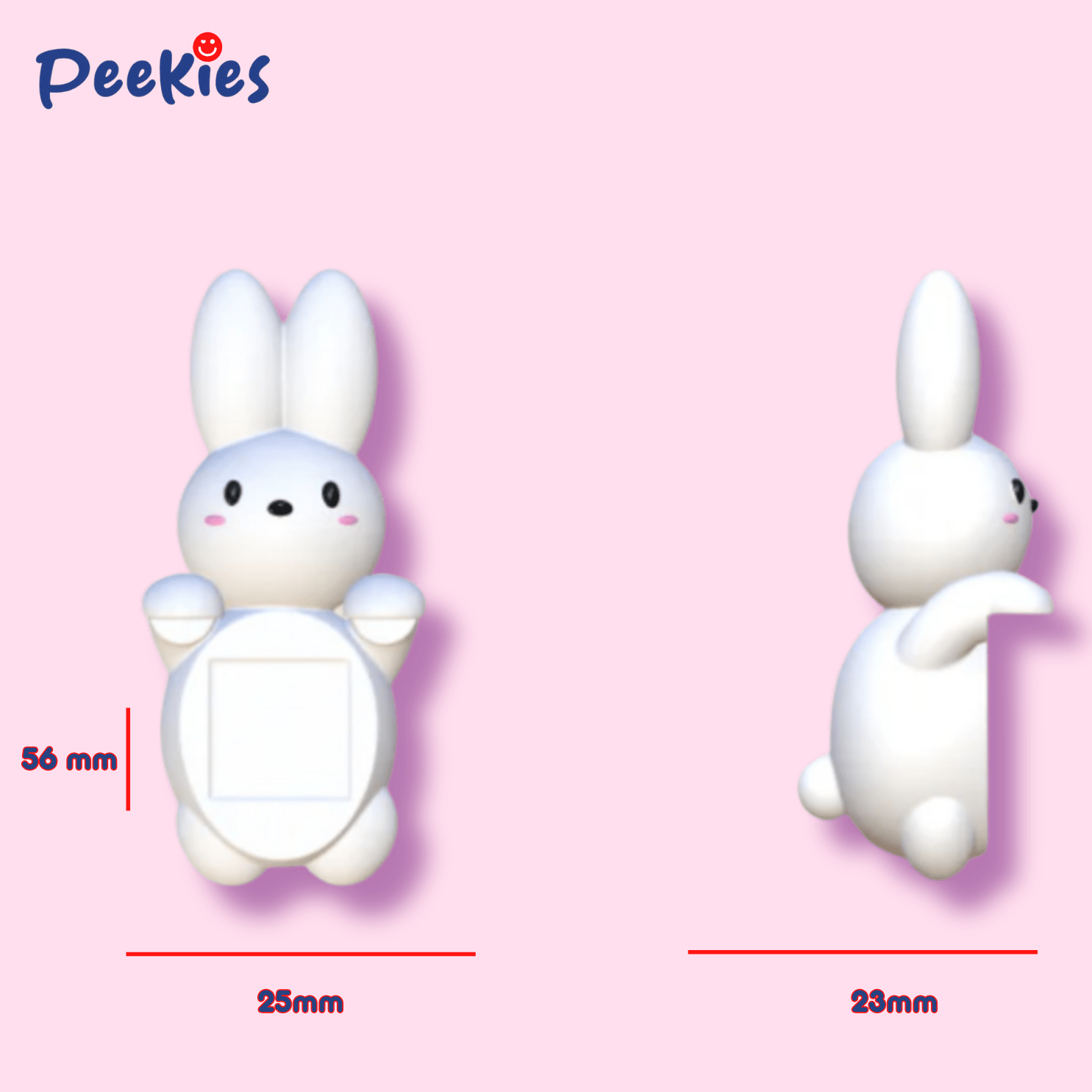 Peekies Bunny Charm - OVERRATED