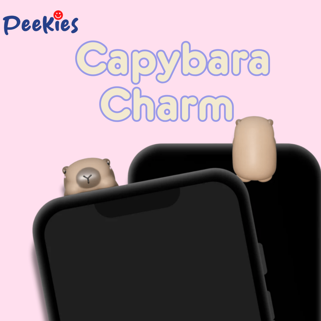 Peekies Capybara Charm - OVERRATED