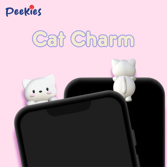 Peekies Cat Charm - OVERRATED