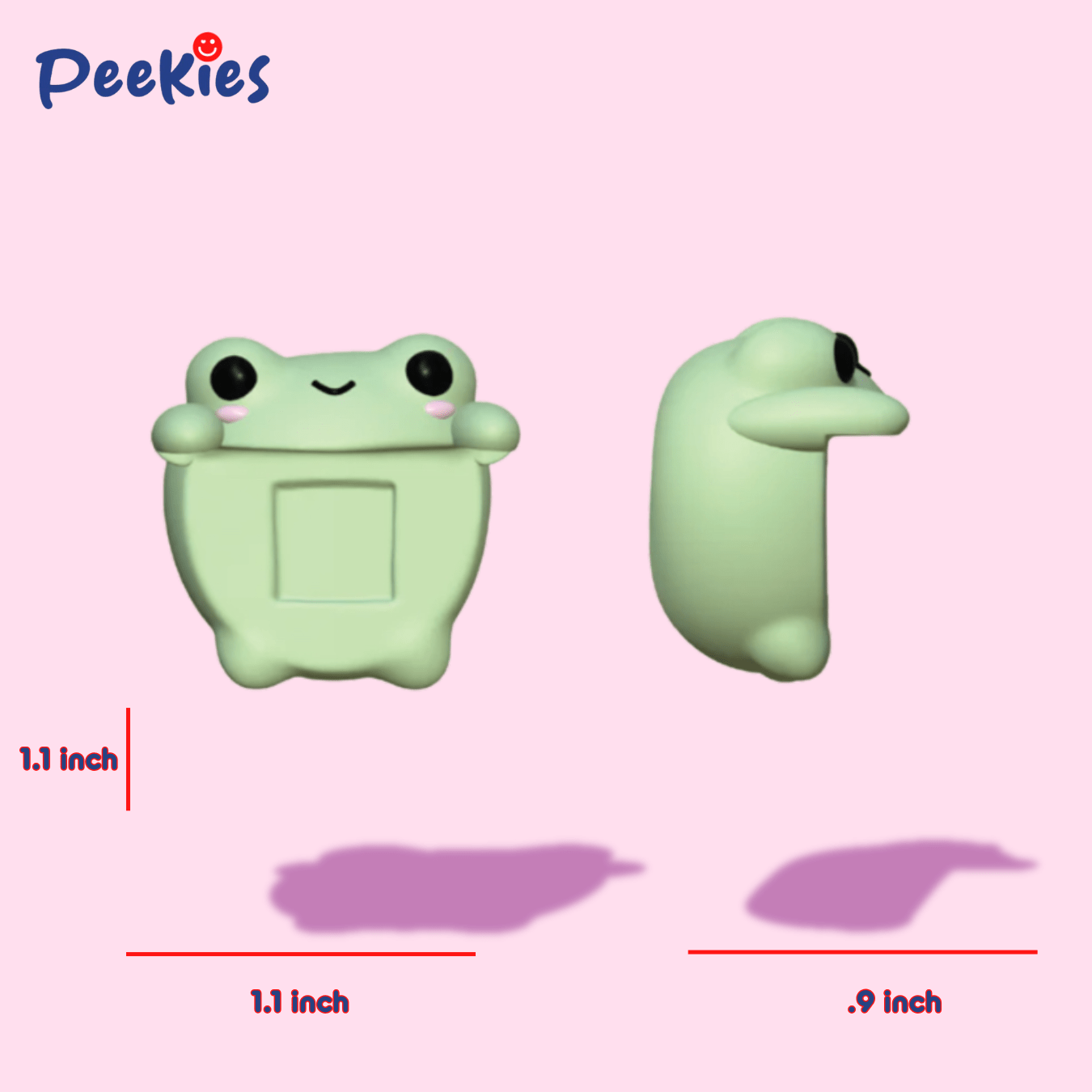 Peekies Frog Charm - OVERRATED