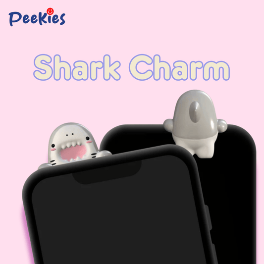 Peekies Shark Charm - OVERRATED