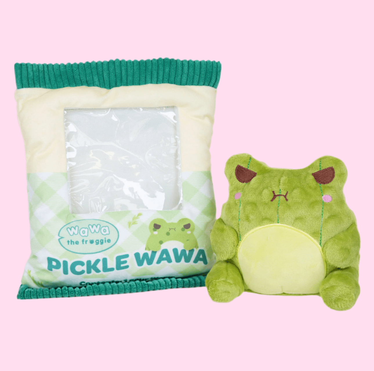 Pickle Wawa Plushie - OVERRATED
