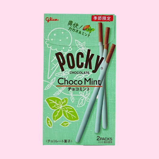 Pocky Chocolate Mint Flavor Biscuit Sticks - OVERRATED