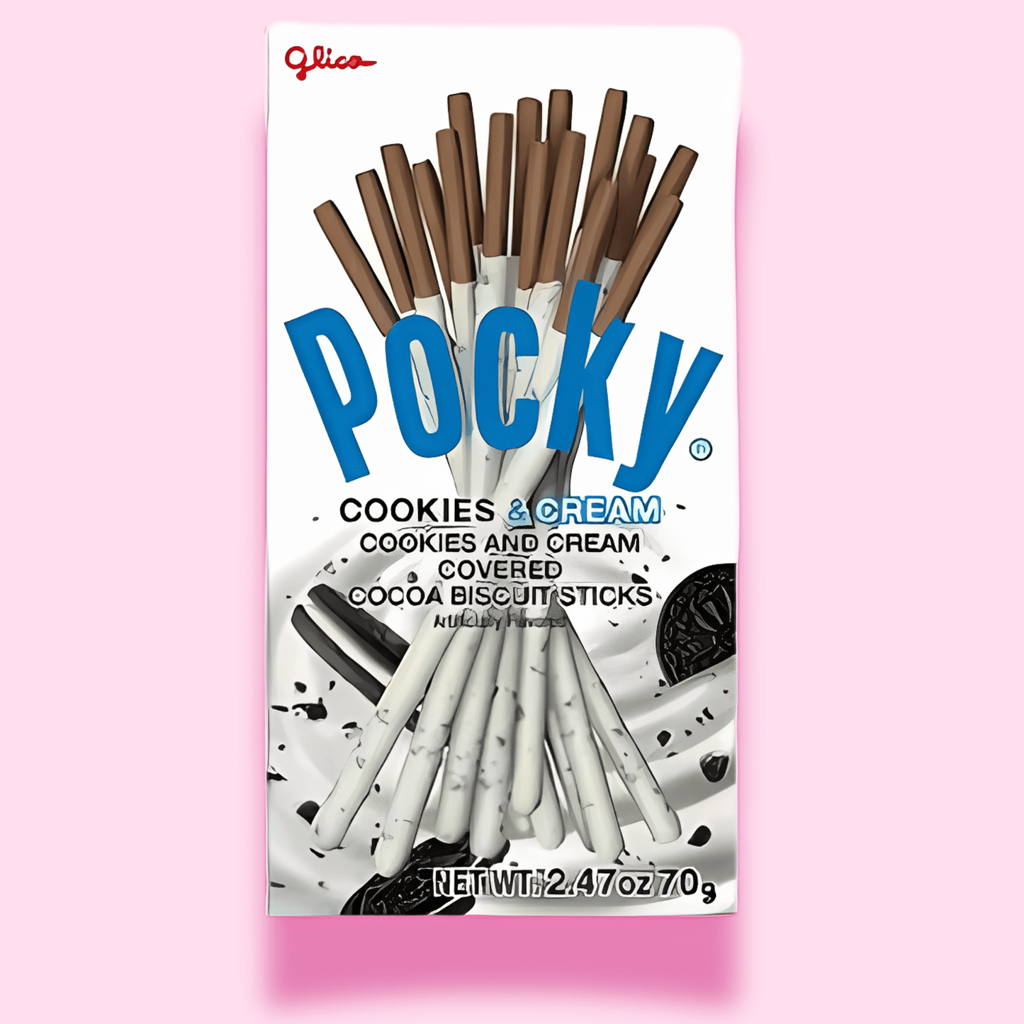 Pocky Cookies & Cream Biscuit Sticks - OVERRATED