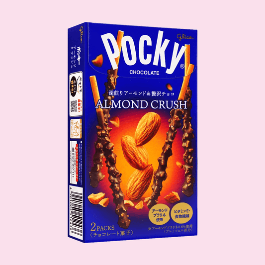 Pocky Import Japan Almond Chocolate Crush 1.6oz - OVERRATED