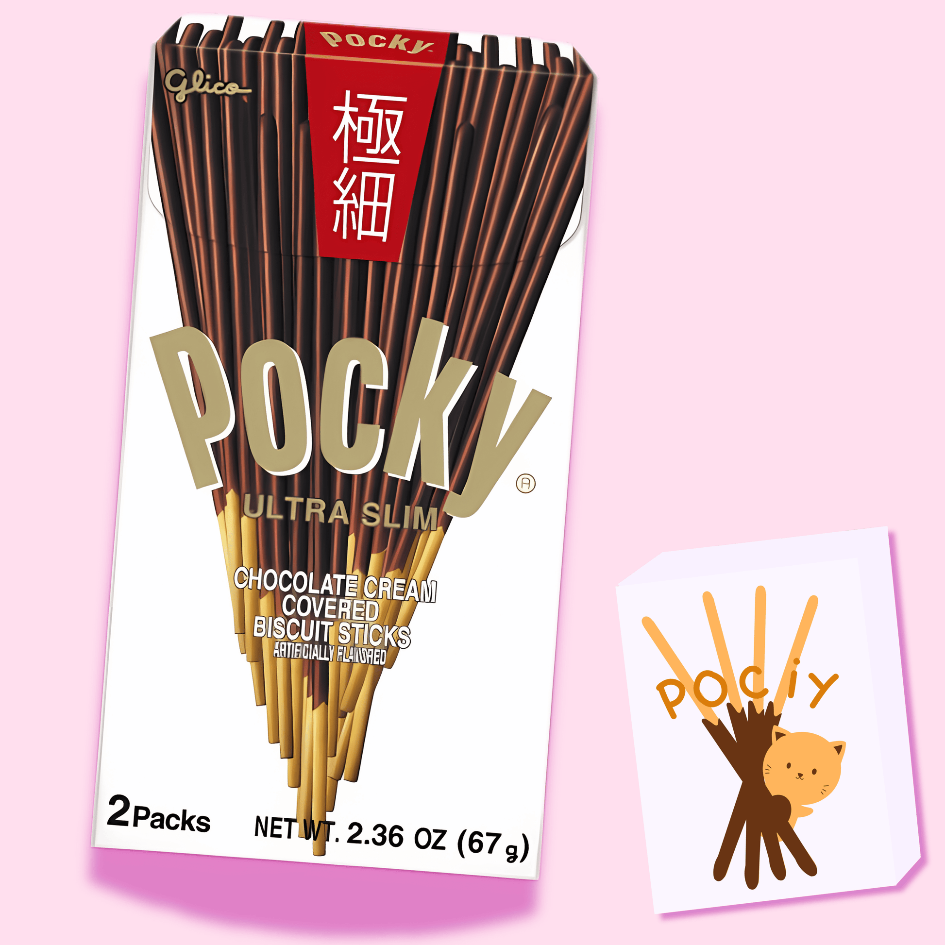 Pocky Ultra Slim Chocolate Cream Covered - OVERRATED