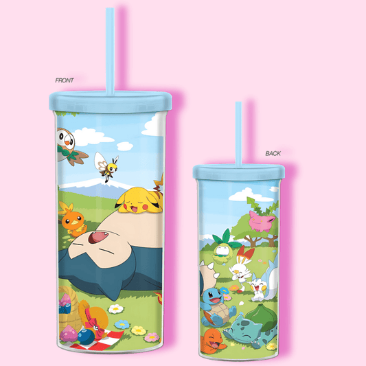 Pokemon Blossom Pokemon Picnic 20oz Plastic Tall Cold Cup - OVERRATED