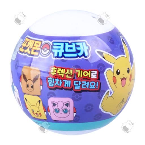 Pokémon Cube Pull - back Car – Random Blind Capsule Toy - OVERRATED