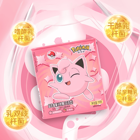 Pokemon Leda Juice Probiotics Soft Candy Strawberry&Peach Flavor 95g - OVERRATED