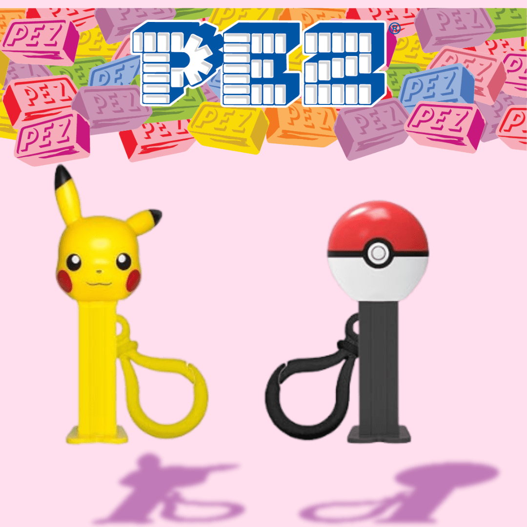 Pokemon Mini Pikachu & Mini Poké Ball Pez Clips with Pez Refill Set - OVERRATED