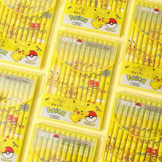 Pokémon Pikachu 12 Pack Pen Set - OVERRATED