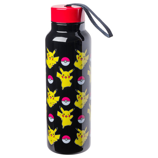 Pokemon Pikachu 27oz Stainless Steel Waterbottle with Strap - OVERRATED