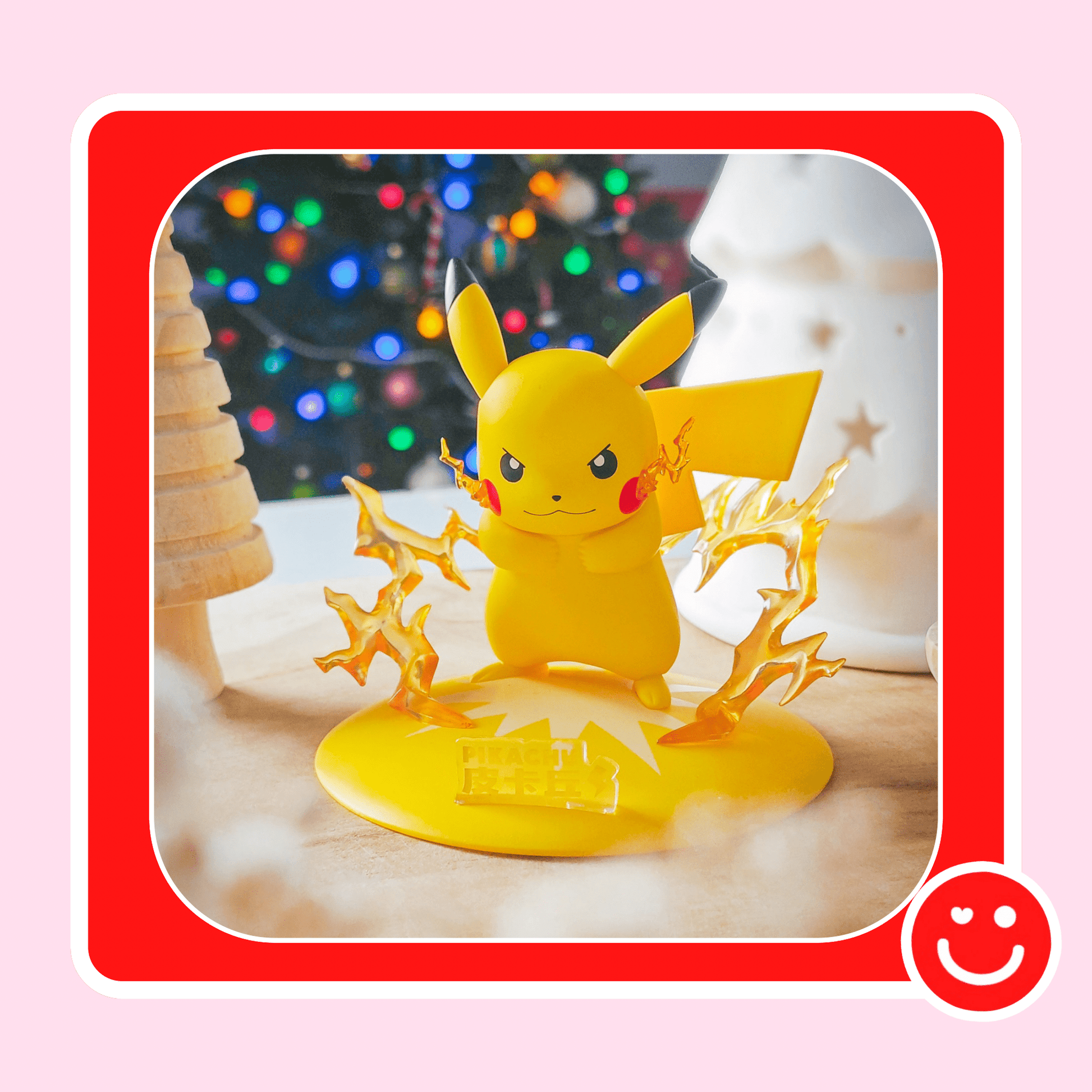 Pokemon Pikachu figure Funism Twinkmont collectible close-up detail - Overrated Korean Beauty & More