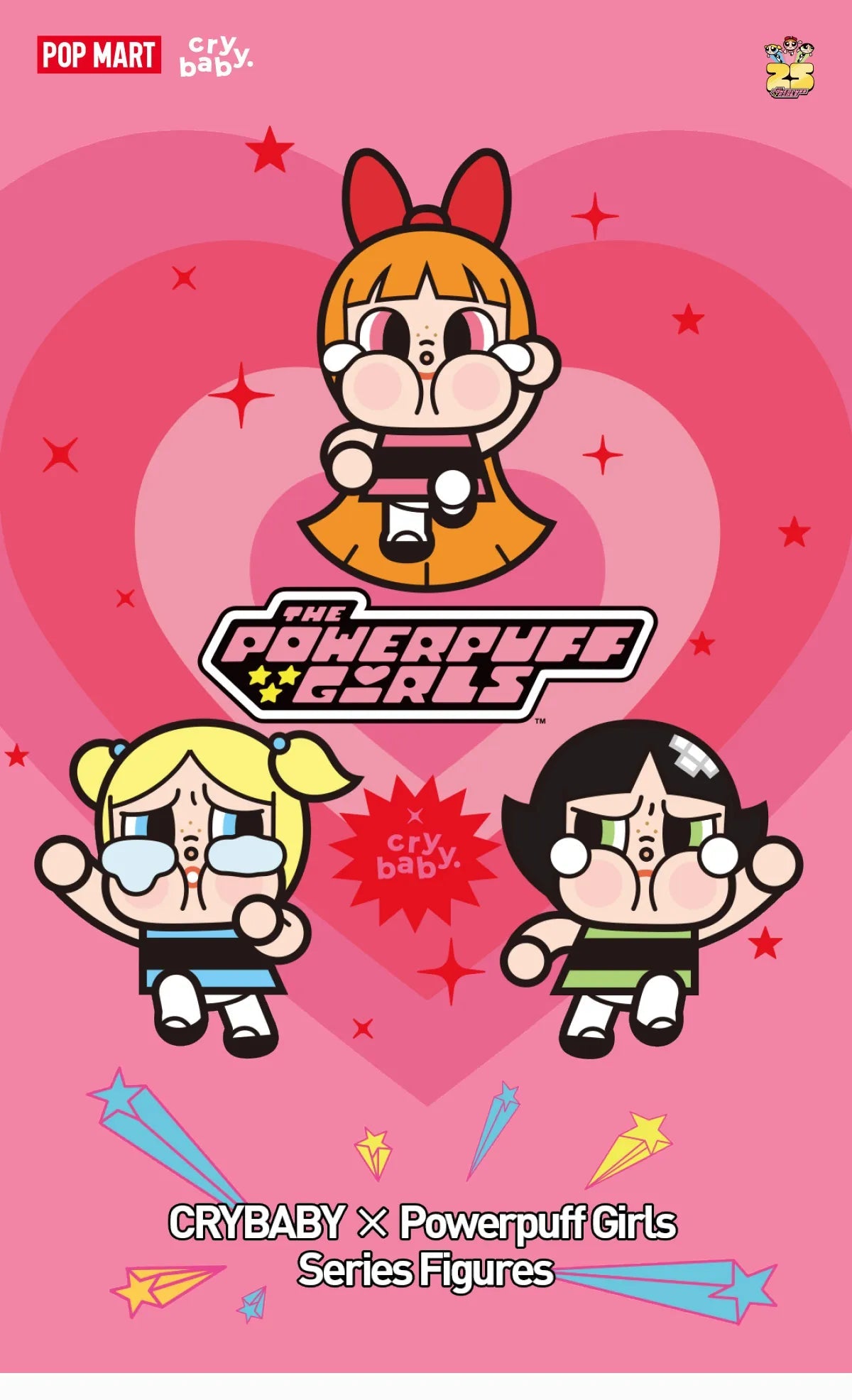 Pop Mart CRYBABY × Powerpuff Girls Series Blind Box Figures - OVERRATED