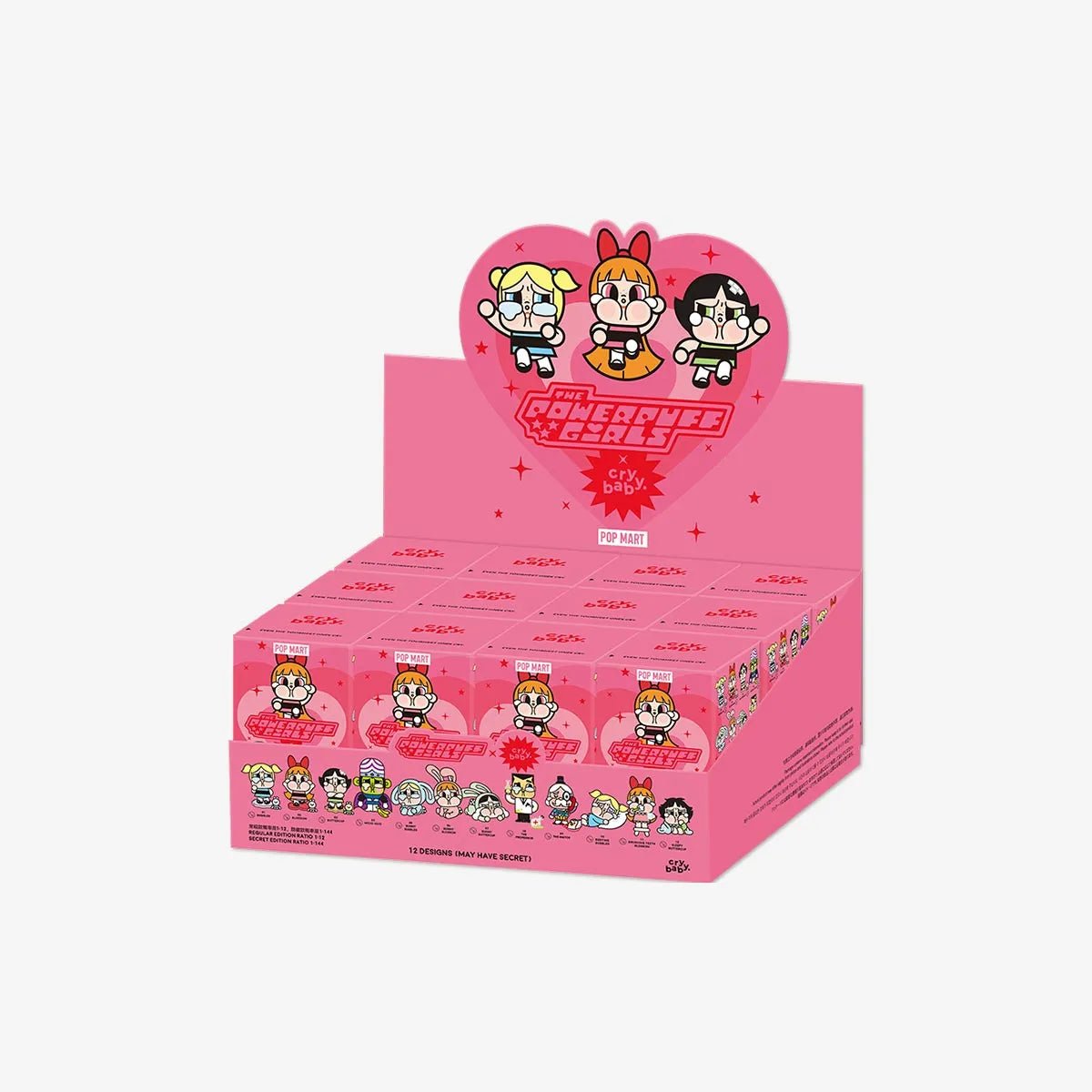 Pop Mart CRYBABY × Powerpuff Girls Series Blind Box Figures - OVERRATED