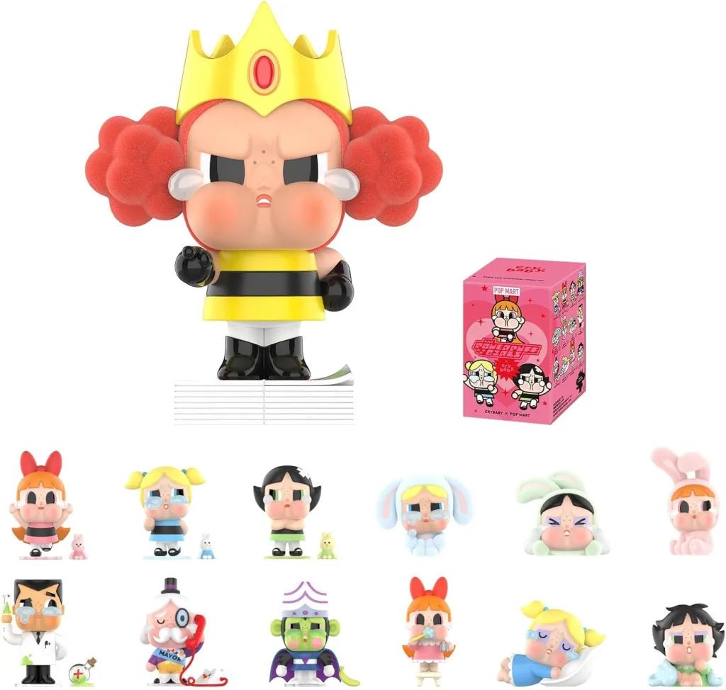 Pop Mart CRYBABY × Powerpuff Girls Series Blind Box Figures - OVERRATED