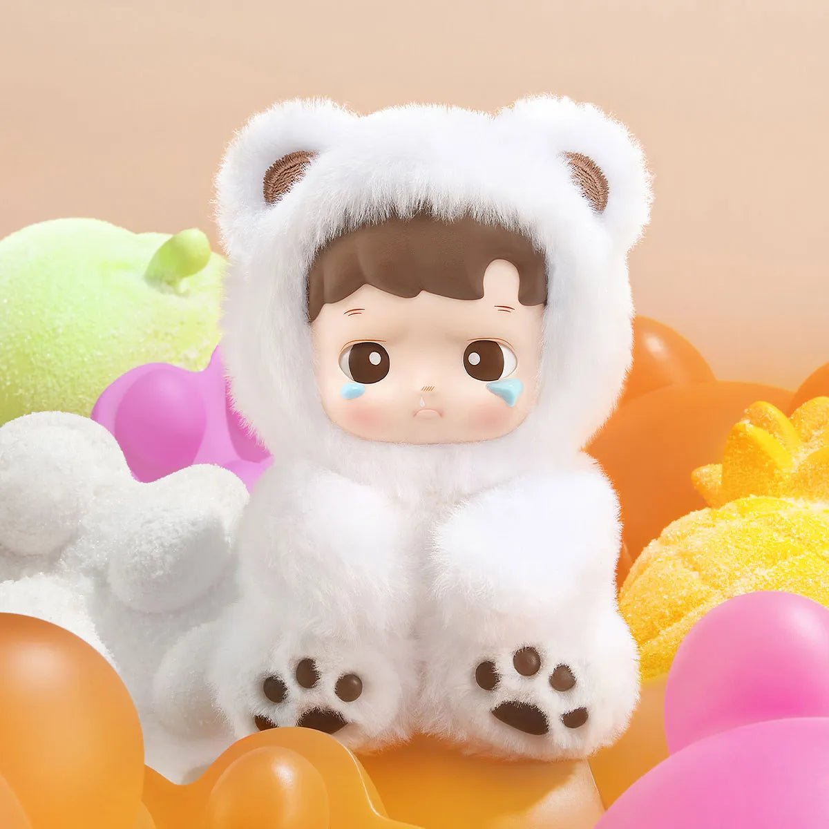Pop Mart HACIPUPU Gummy Bear Series Vinyl Plush Pendant Blind Box - OVERRATED