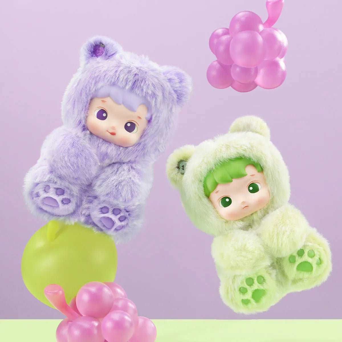 Pop Mart HACIPUPU Gummy Bear Series Vinyl Plush Pendant Blind Box - OVERRATED