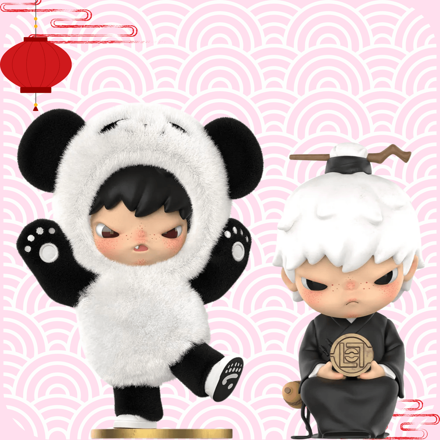Pop Mart Hirono blind box Clot limited edition collectible figure - Overrated Korean Beauty & More