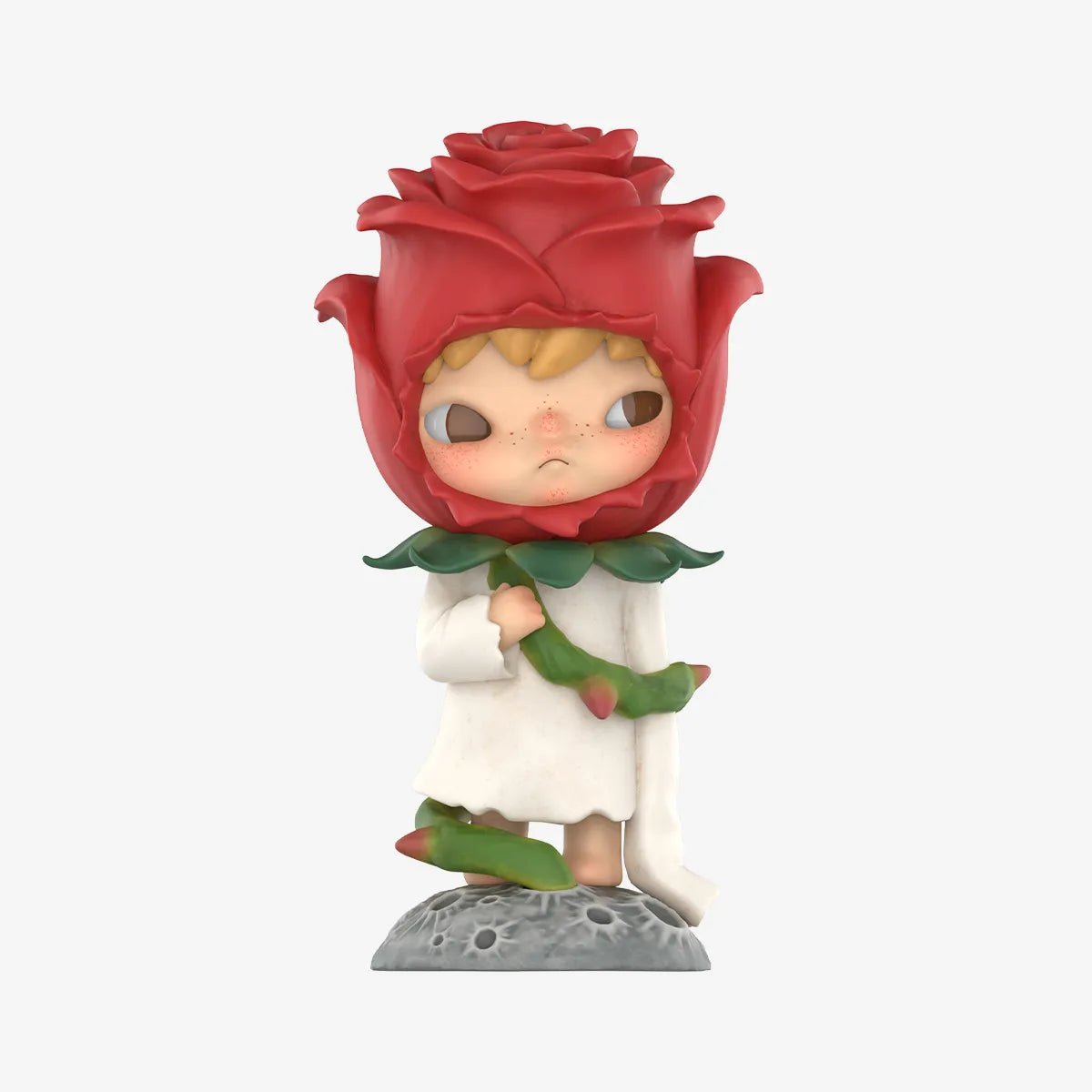 Pop Mart Hirono blind box enchanting character detail closeup - Overrated Korean Beauty & More