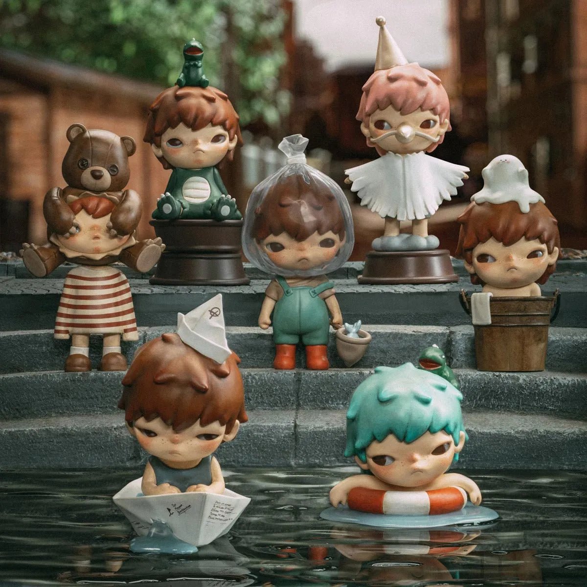 Hirono Pop Mart blind box kawaii character with mischievous design surprise figure - Overrated Korean Beauty & More