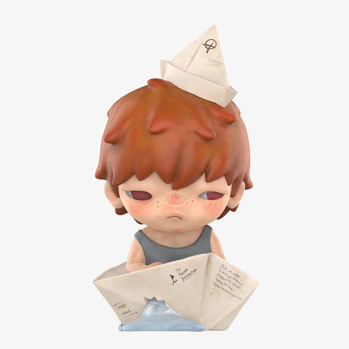 Cute Pop Mart Hirono blind box vinyl figure from Little Mischief collection - Overrated Korean Beauty & More